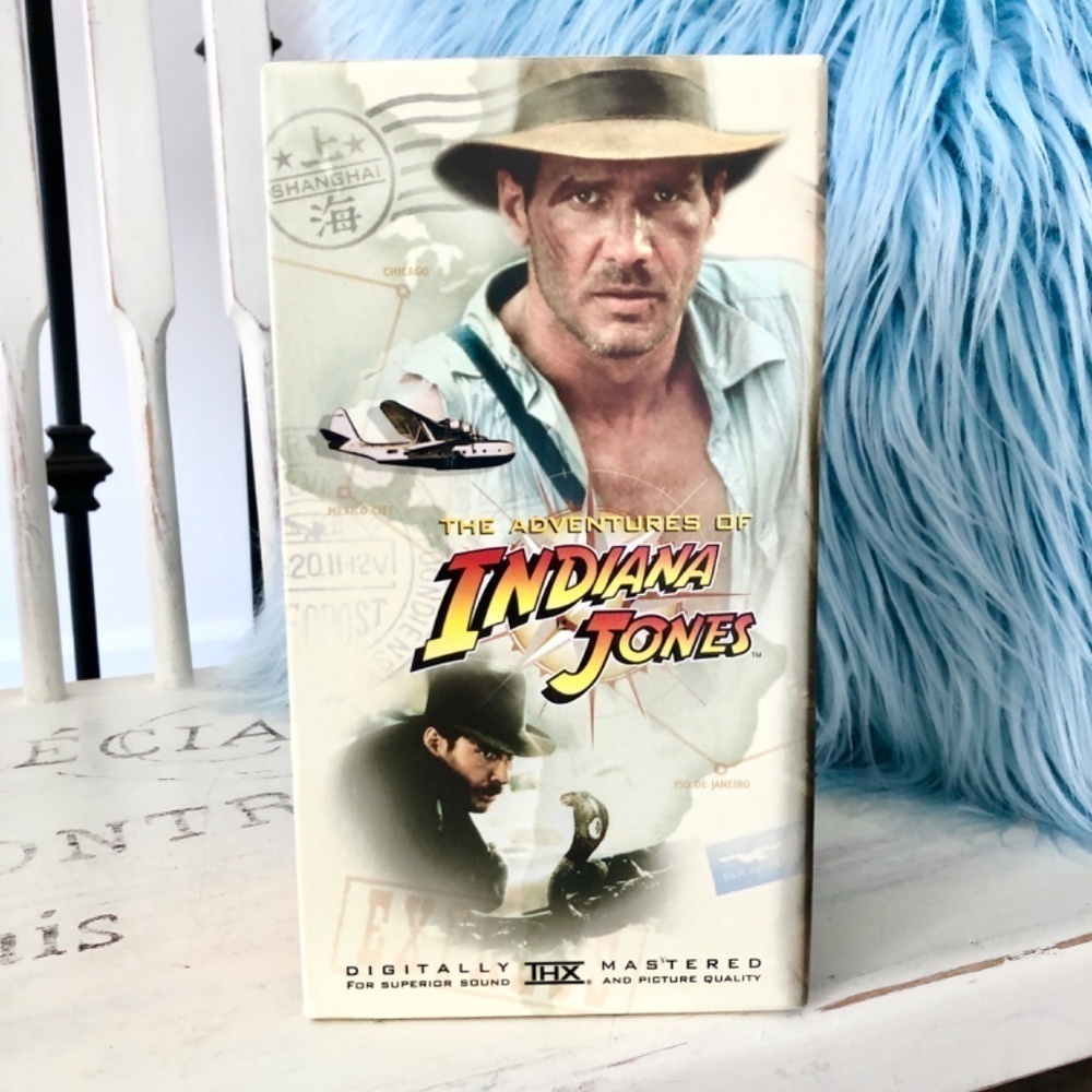 Indiana Jones,‎ VHS, Trilogy, 3 Movie, Box Set, Vintage, 1999, Good Condition - Picture 14 of 16